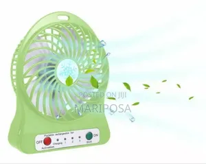 Mini Portable Multifunctional Rechargeable Fan