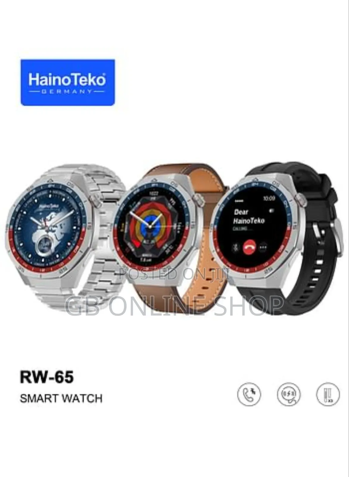 Haino Teko Germany Gt5 Pro Rw-65 Smart Watch