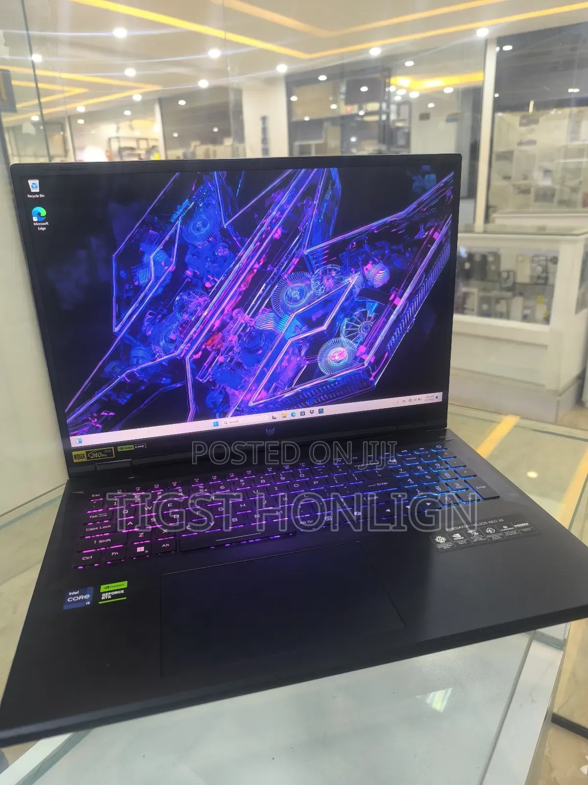 New Laptop Acer Predator Helios 300 32GB Intel Core I9 SSD 1T