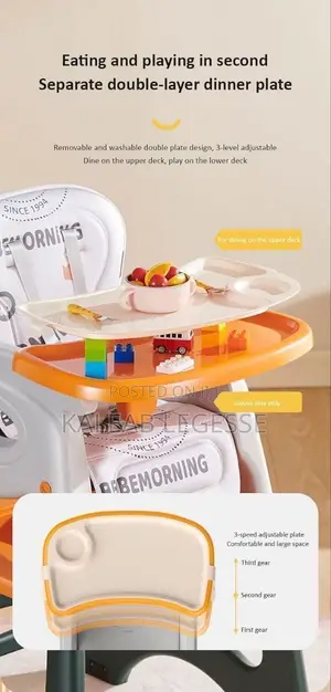 Baby High Chair Multifunctional Infant Feeding