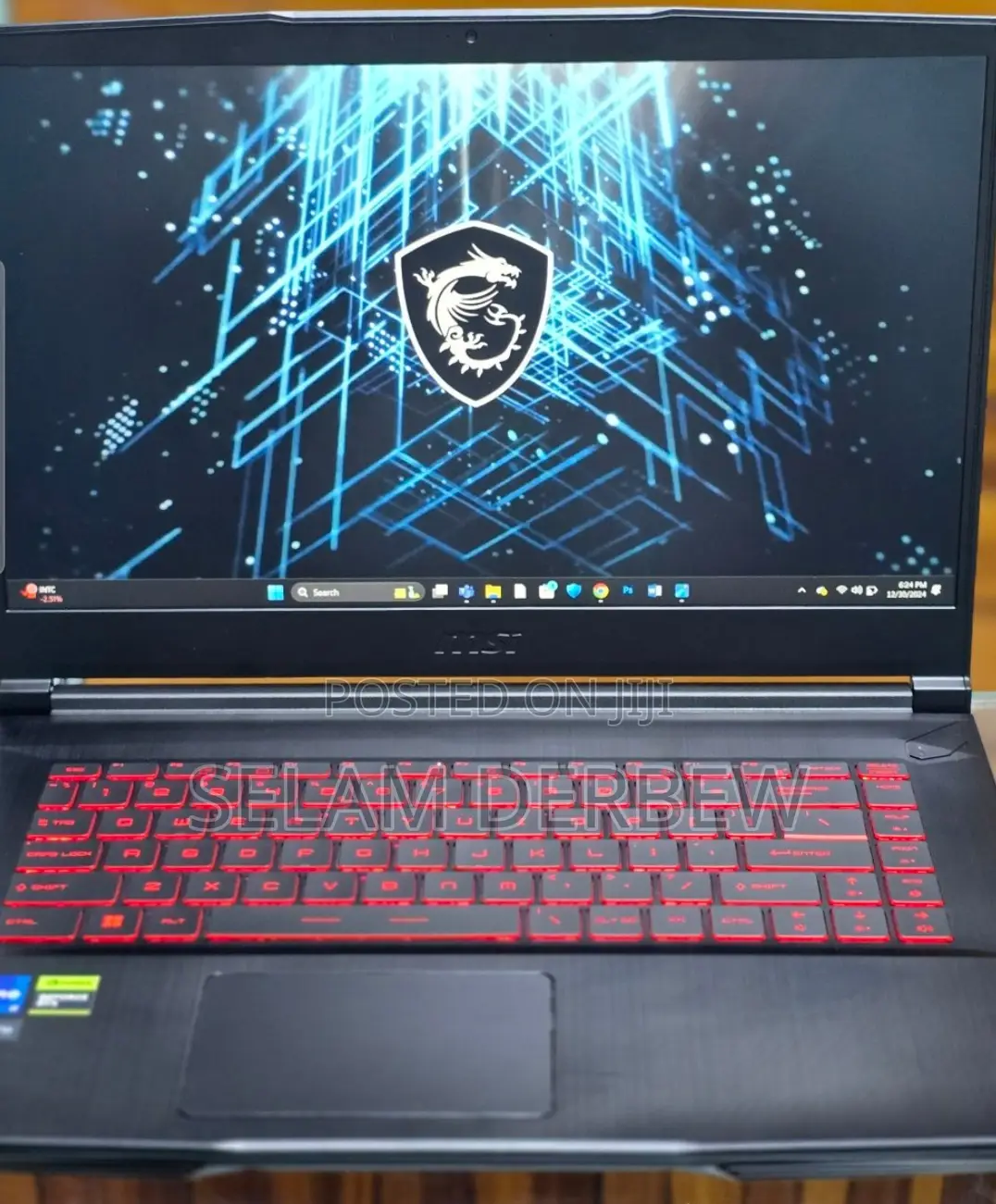 New Laptop MSI GF63 16GB Intel Core I7 SSD 1T