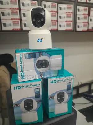 4g በ ሲም የሚሰራ ቻርጁ 30 ቀን የሚቆይ 360° Security Camera