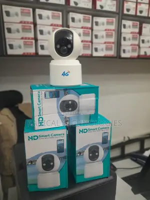 4g በ ሲም የሚሰራ ቻርጁ 30 ቀን የሚቆይ 360° Security Camera