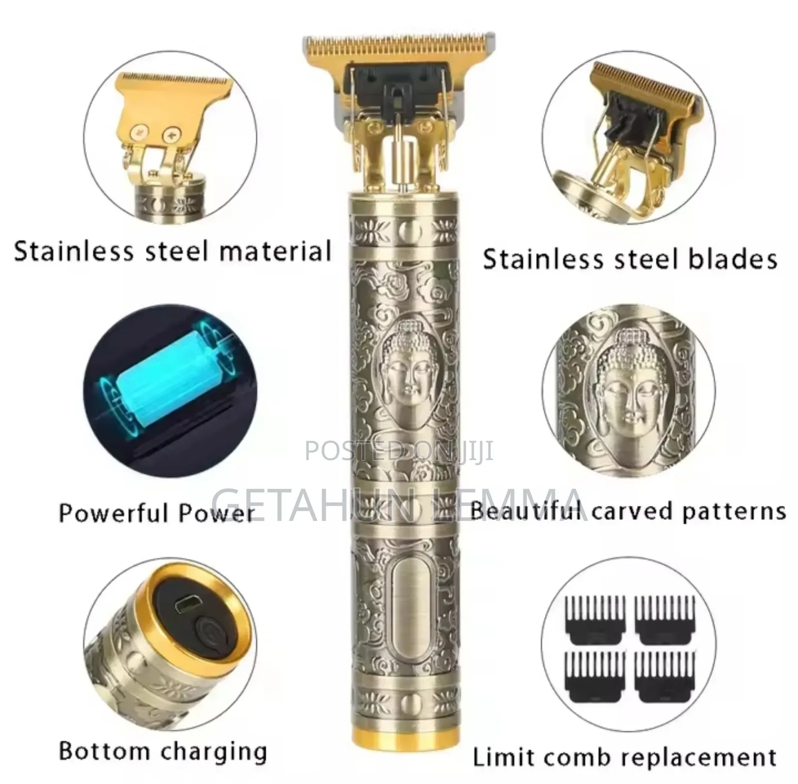 Hair Clipper and Trimmer የፂም እና ፀጉር ማስተካከያ