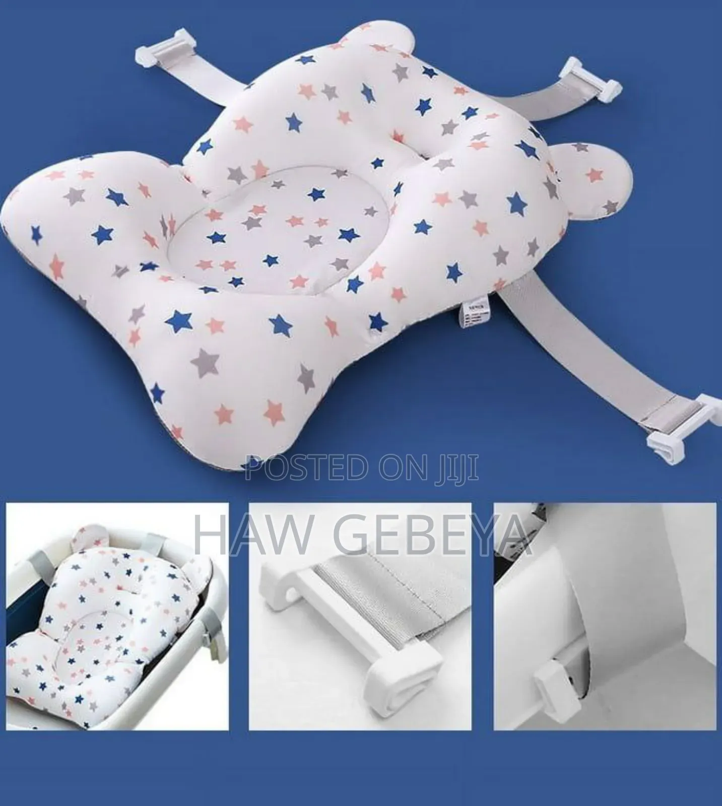 Compact Baby Bath Pillow