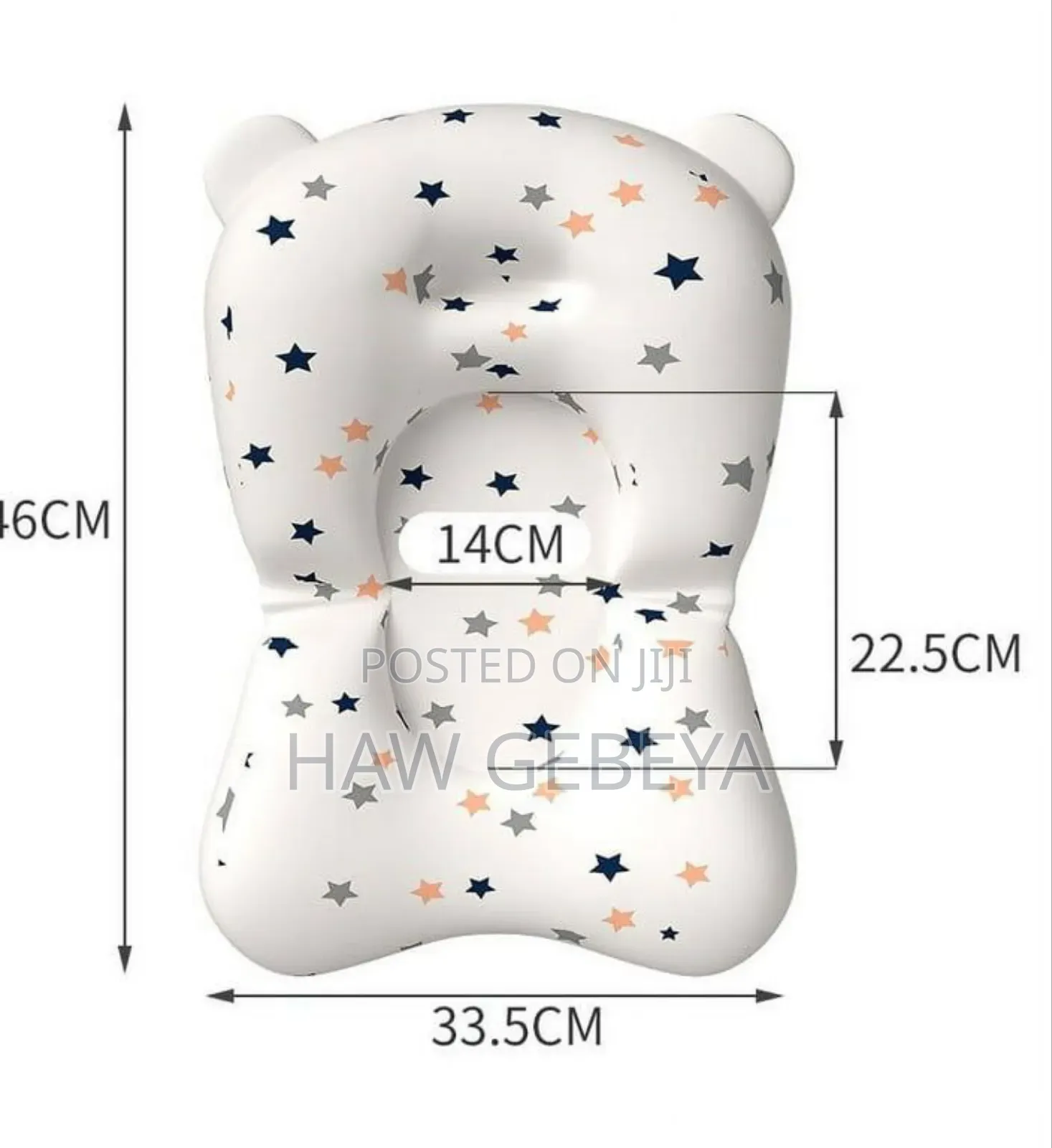Compact Baby Bath Pillow