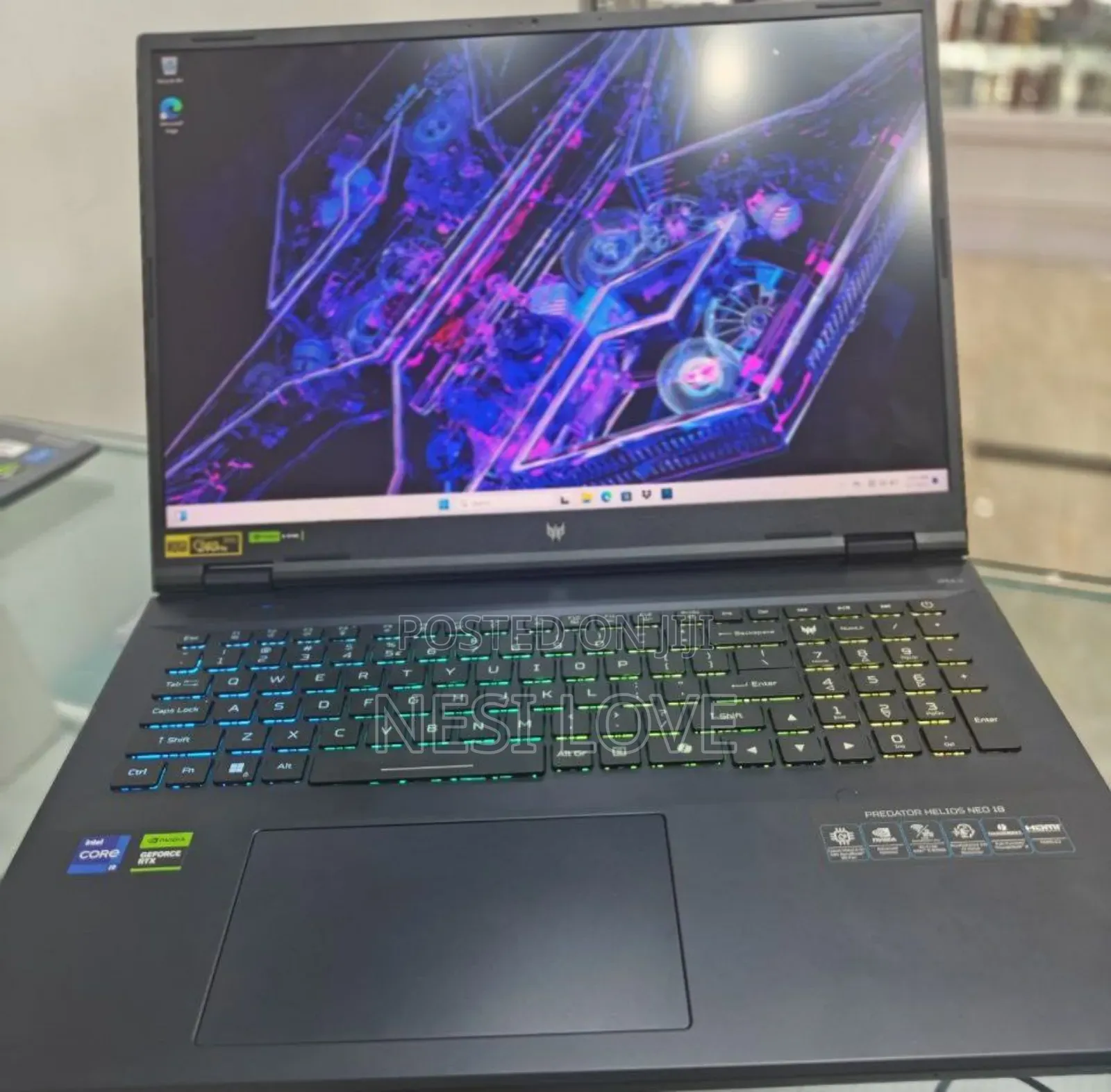 New Laptop Acer Predator Helios 18 PH18-71 32GB Intel Core I9 SSD 1T