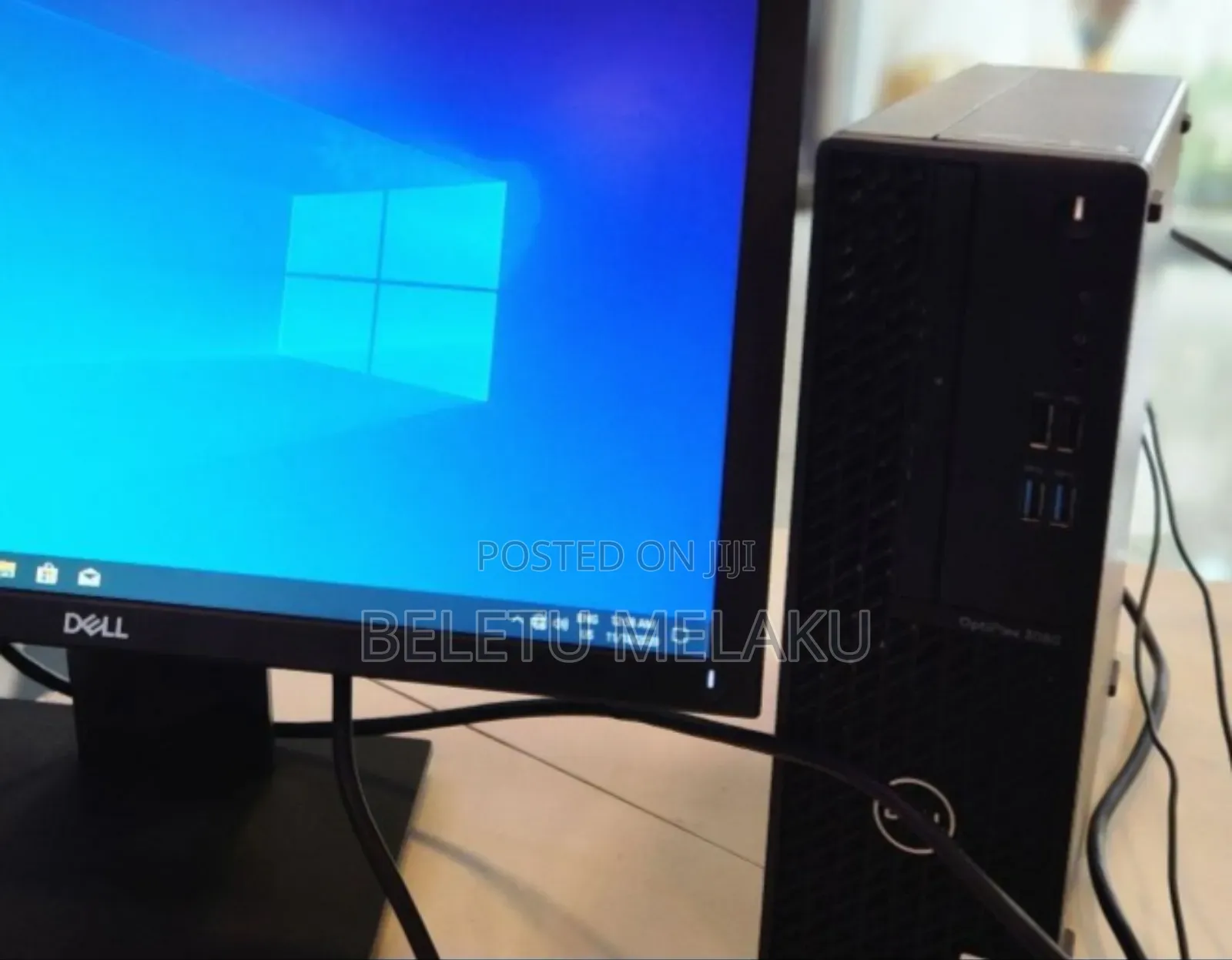 New Desktop Computer Dell OptiPlex 3080 8GB Intel Core I5 HDD+SSD 1T