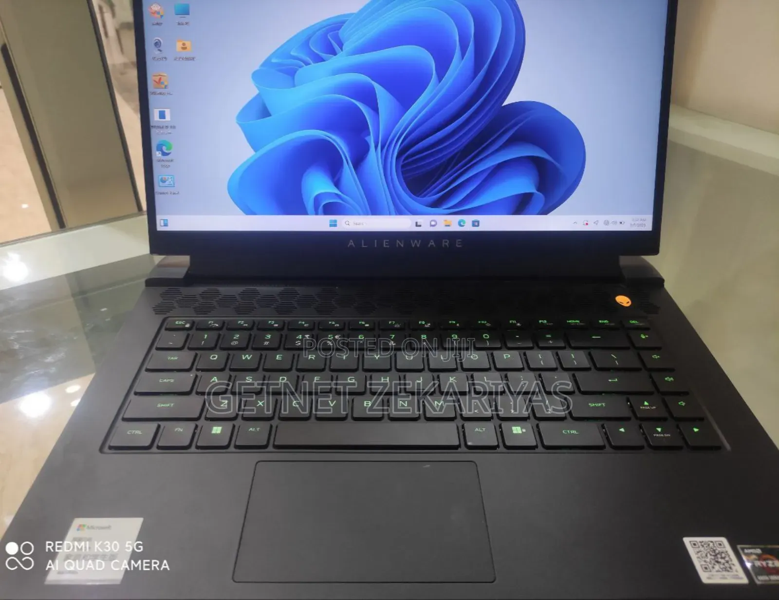 New Laptop Alienware M15 R3 16GB AMD Ryzen 7 SSD 512GB