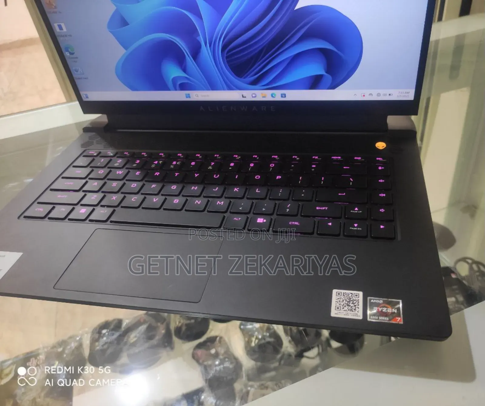 New Laptop Alienware M15 R3 16GB AMD Ryzen 7 SSD 512GB