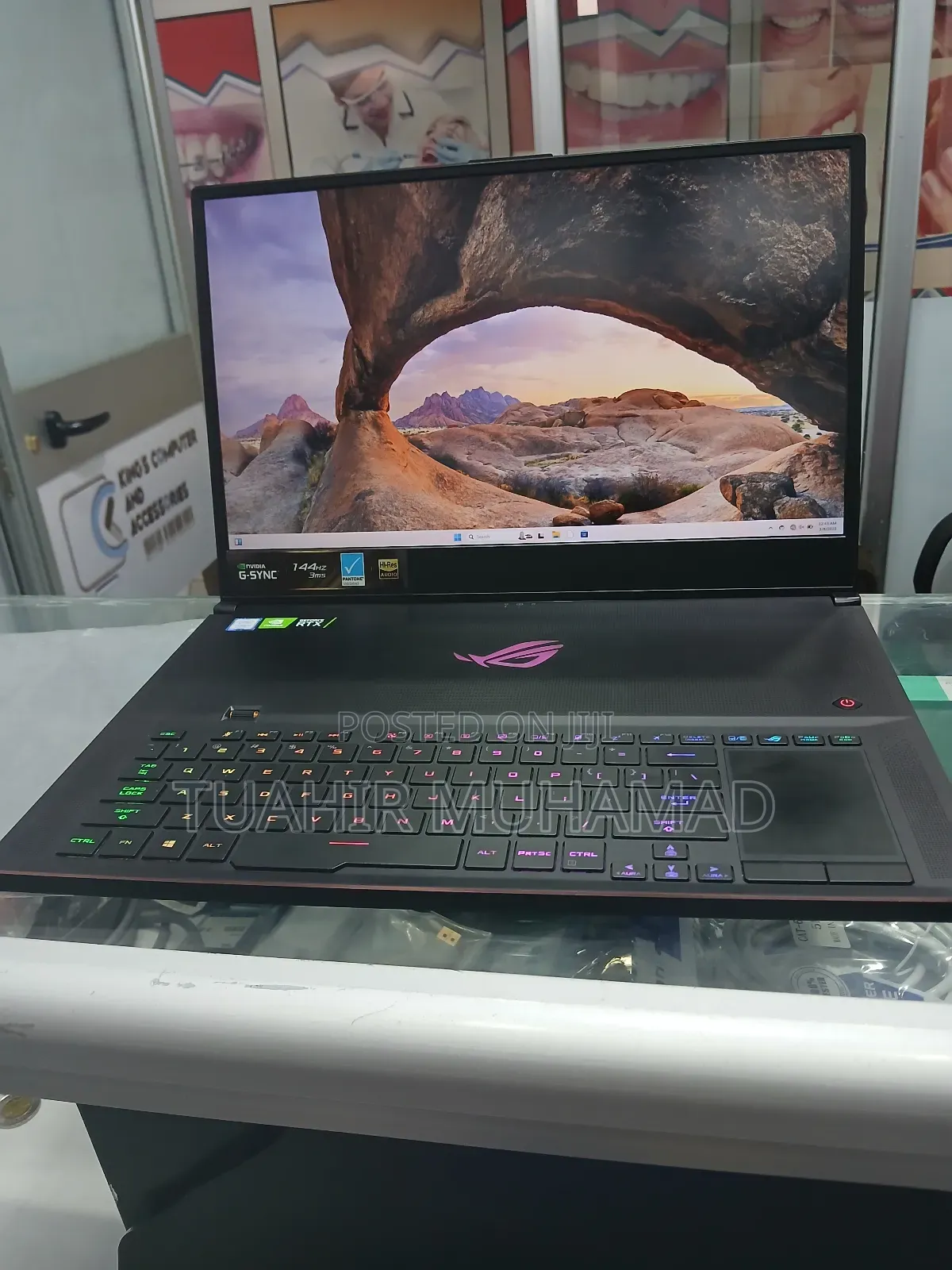 New Laptop Asus ROG Zephyrus G15 16GB Intel Core I7 SSD 1T