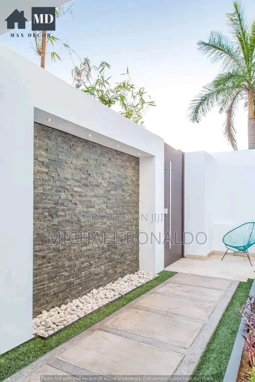 አጥር የማሳመር ሥራ