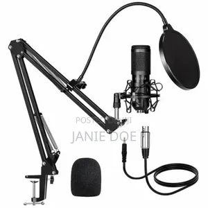 Photo - Black Studio Microphone