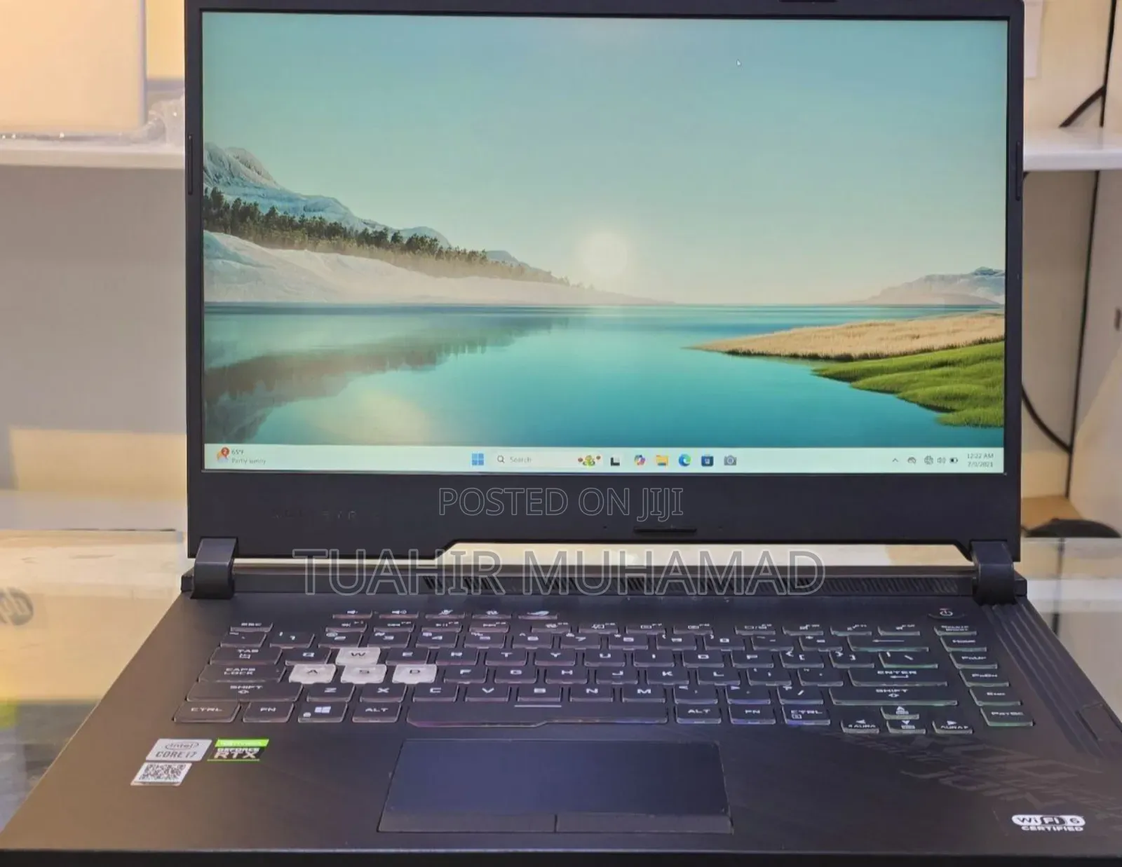 New Laptop Asus ROG Strix G15 16GB Intel Core I7 SSD 1T