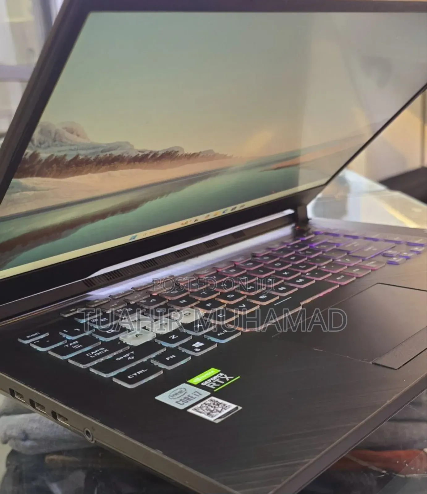 New Laptop Asus ROG Strix G15 16GB Intel Core I7 SSD 1T