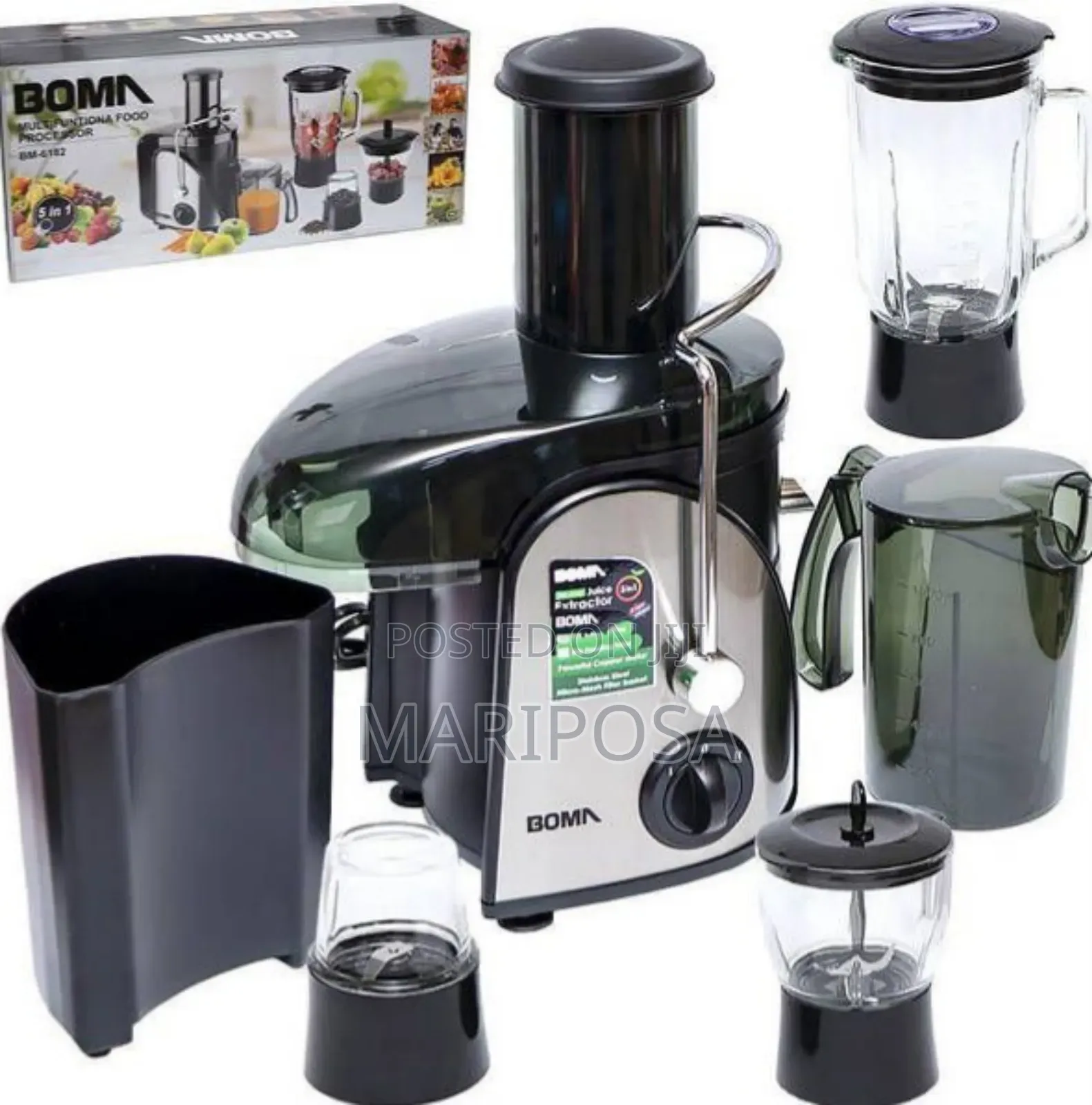 Boma 5 in 1 Multifunctional Food Processor