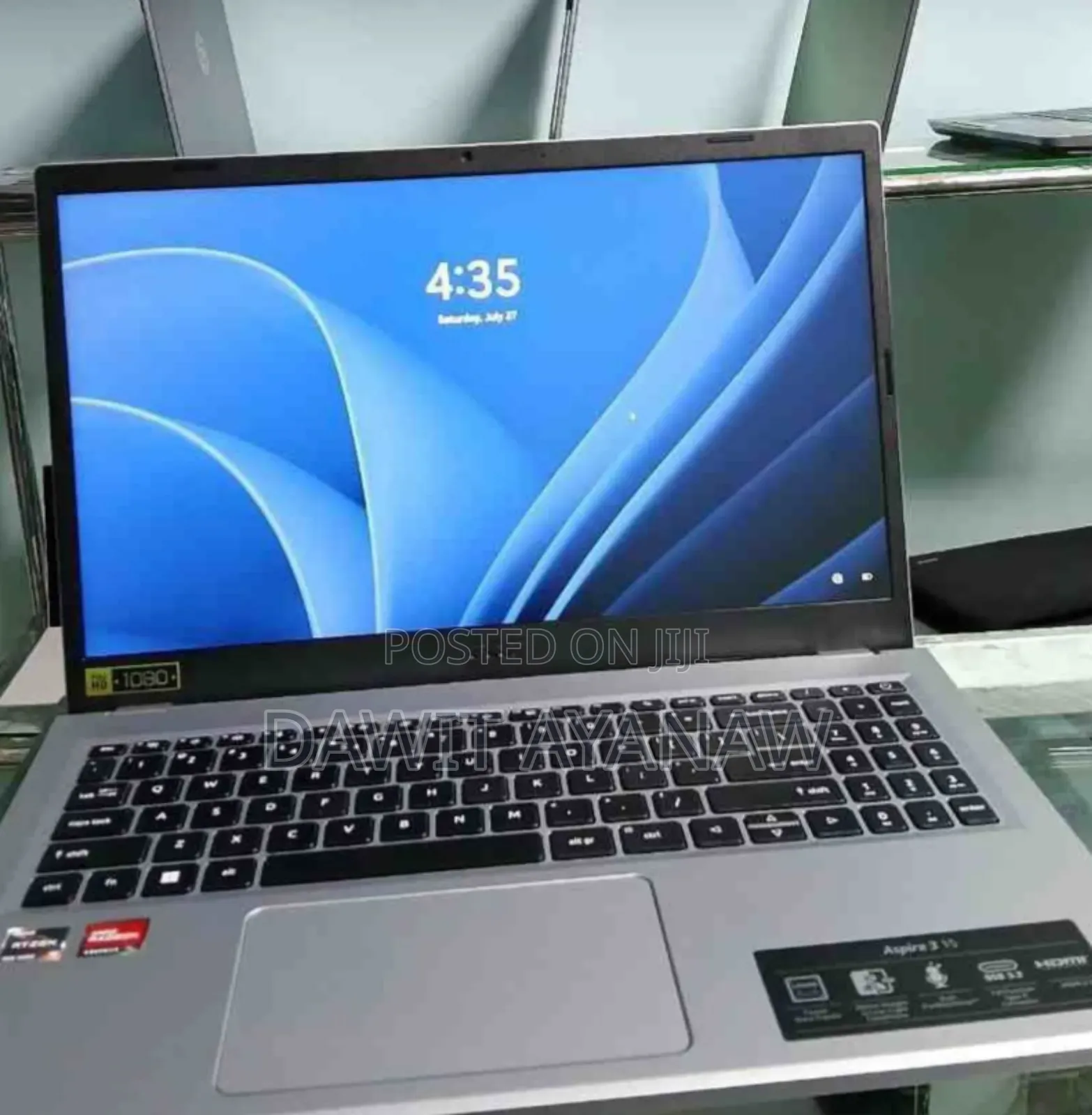 New Laptop Acer Aspire 3 16GB AMD Ryzen 3 SSD 512GB