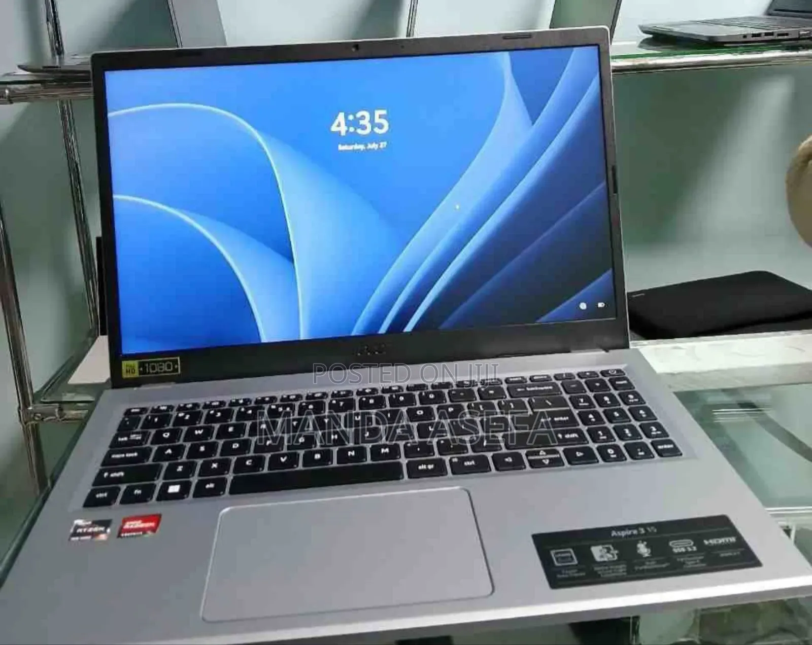 New Laptop Acer Aspire 3 16GB AMD Ryzen 5 SSD 512GB