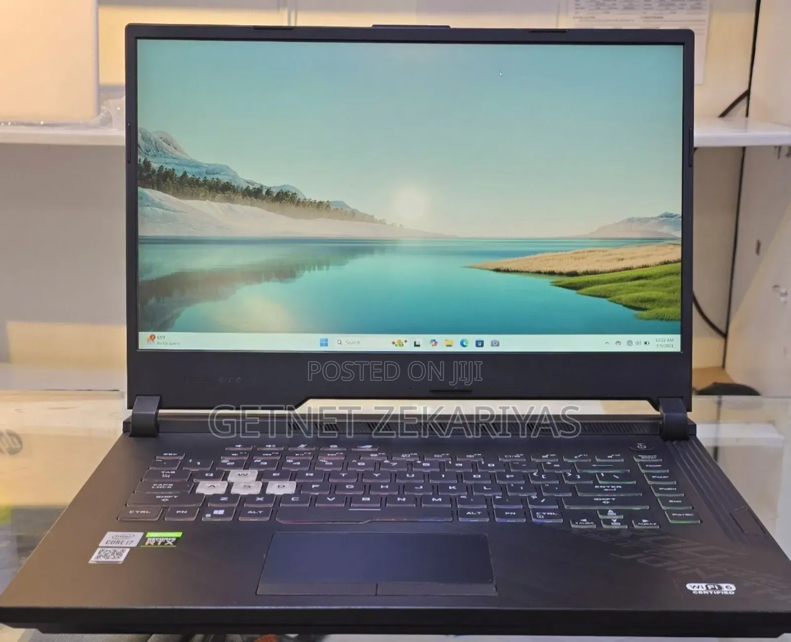 New Laptop Asus ROG Strix G15 16GB Intel Core I7 SSD 1T