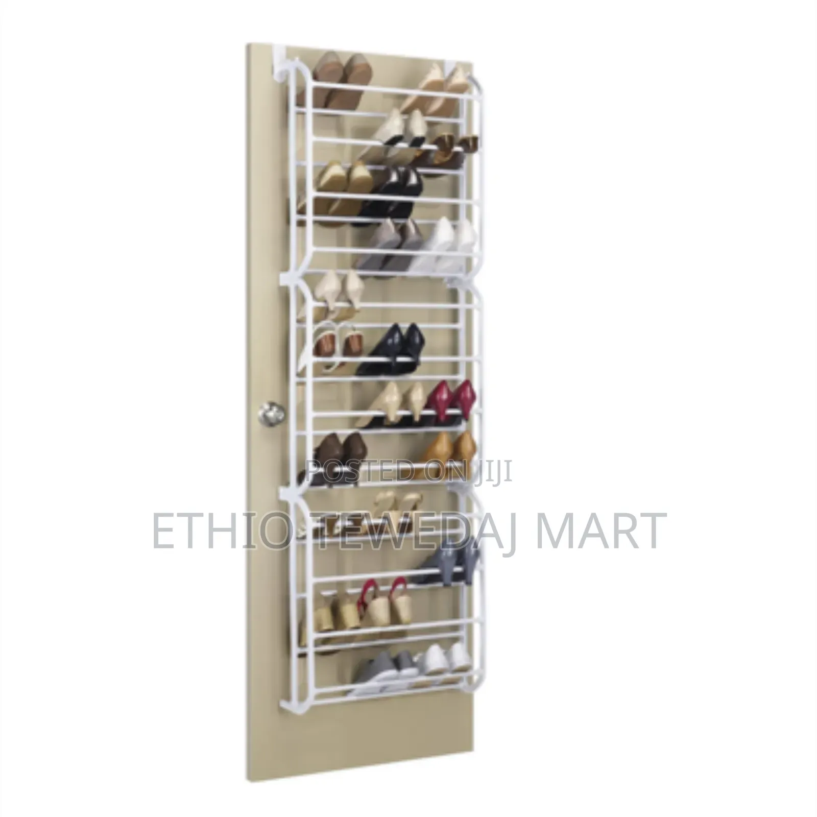 36 Pairs Over the Door Shoe Rack