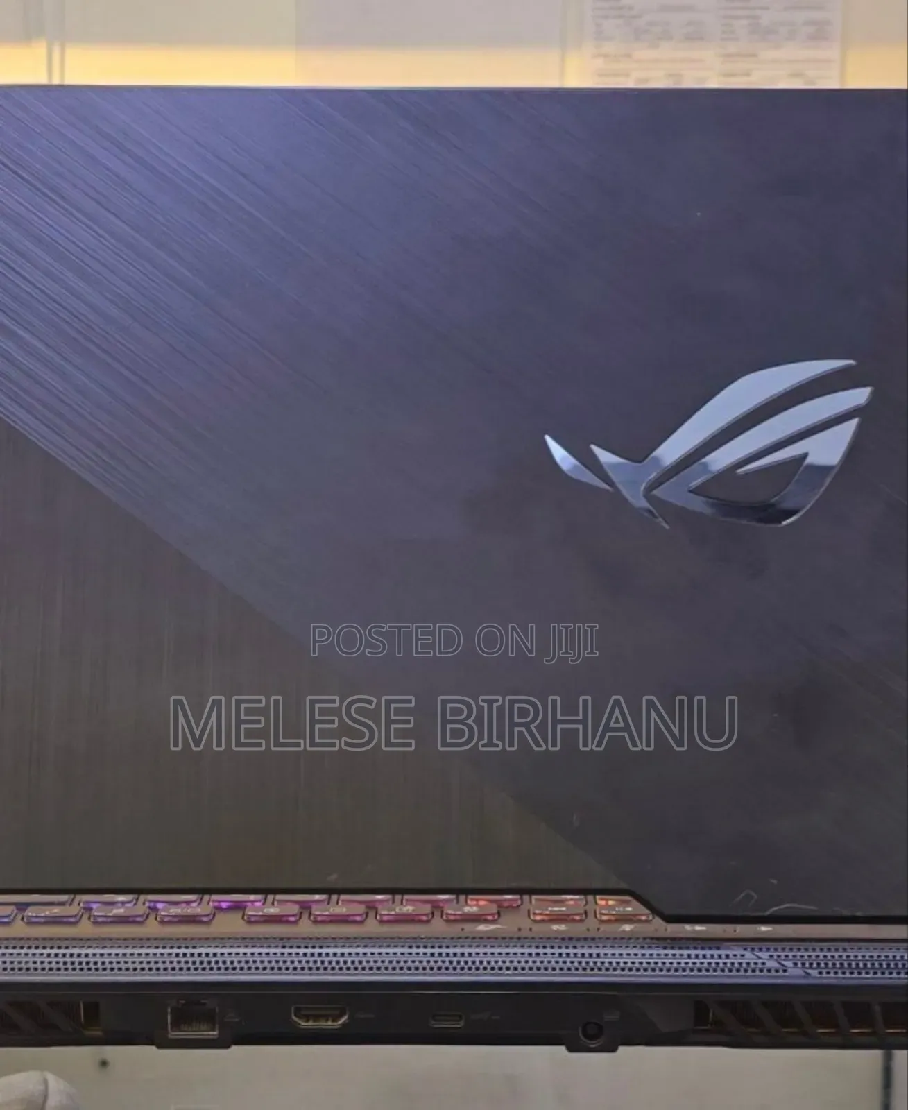 New Laptop Asus ROG Strix GL503 16GB Intel Core I7 SSD 512GB