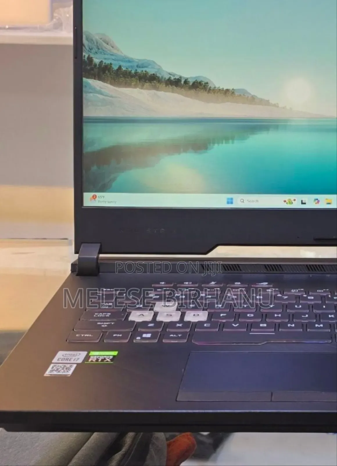 New Laptop Asus ROG Strix GL503 16GB Intel Core I7 SSD 512GB