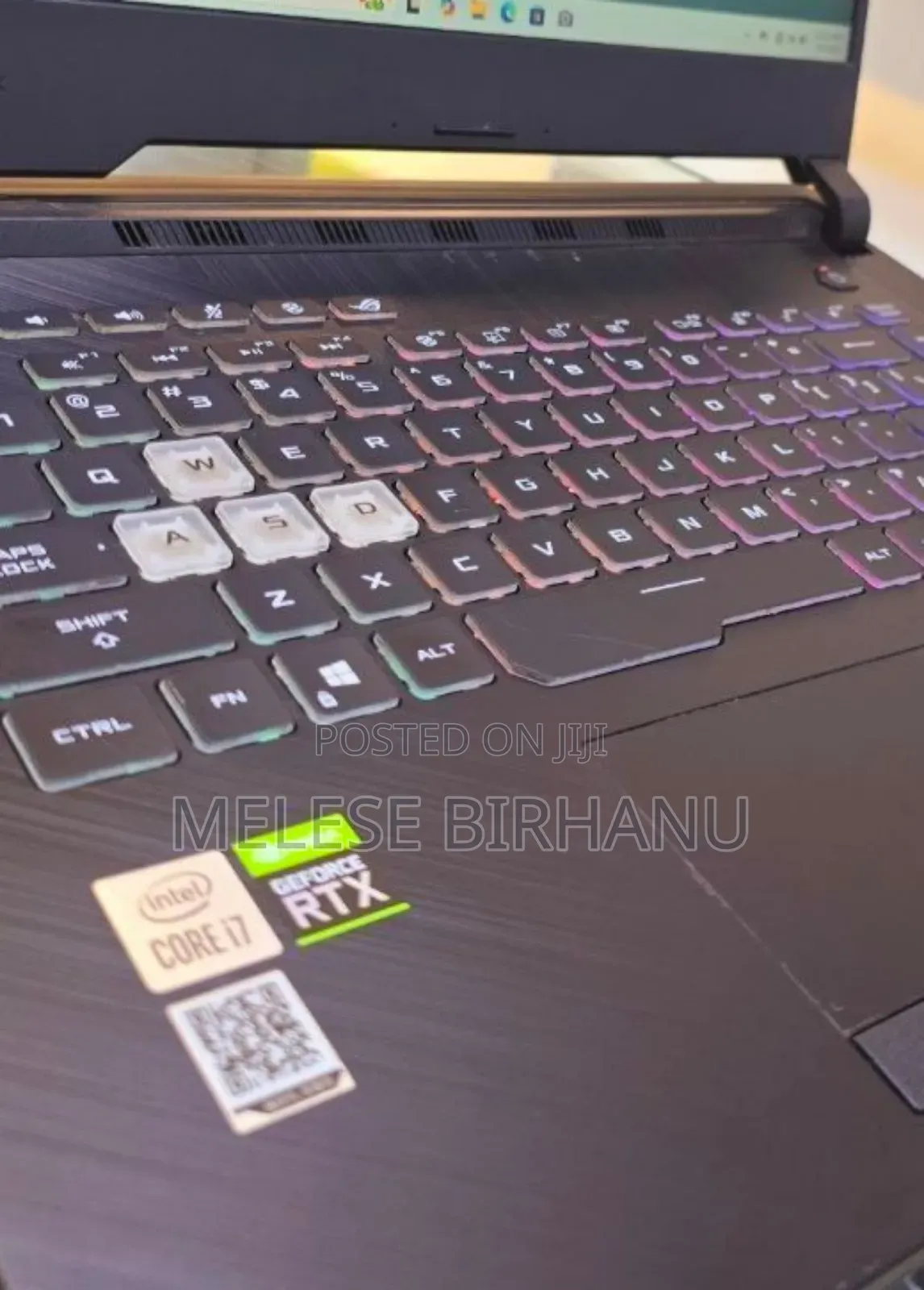 New Laptop Asus ROG Strix GL503 16GB Intel Core I7 SSD 512GB