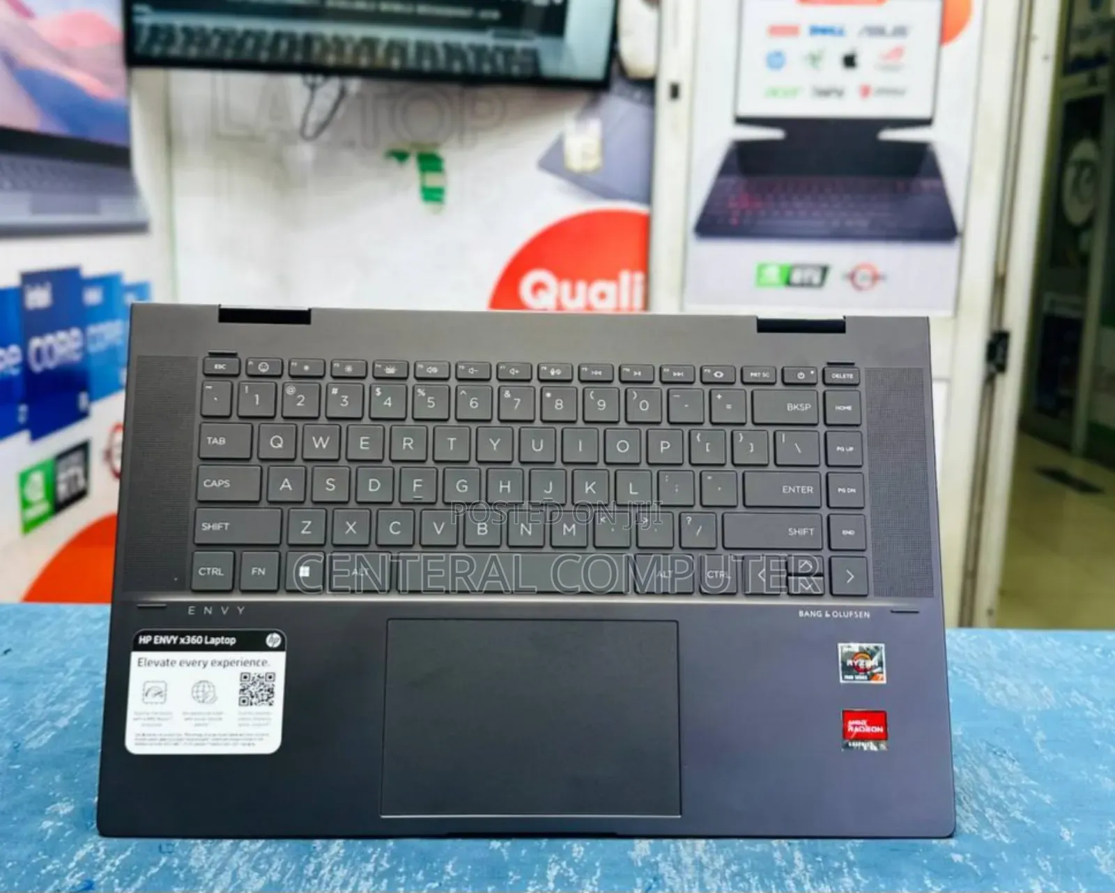 New Laptop HP Envy X360 16GB AMD Ryzen 7 SSD 512GB