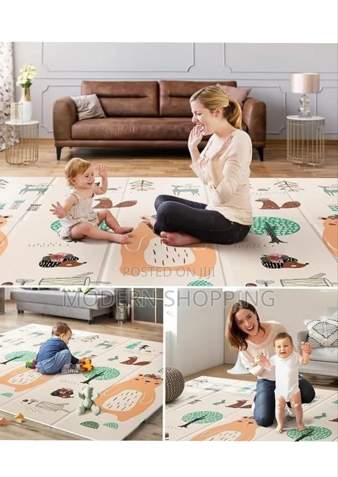 Waterproof Kids Play Mat – Soft, Foldable Easy to Clean