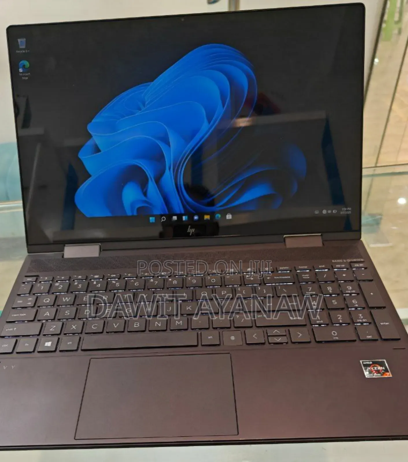 New Laptop HP Envy X360 12GB AMD Ryzen 7 SSD 512GB