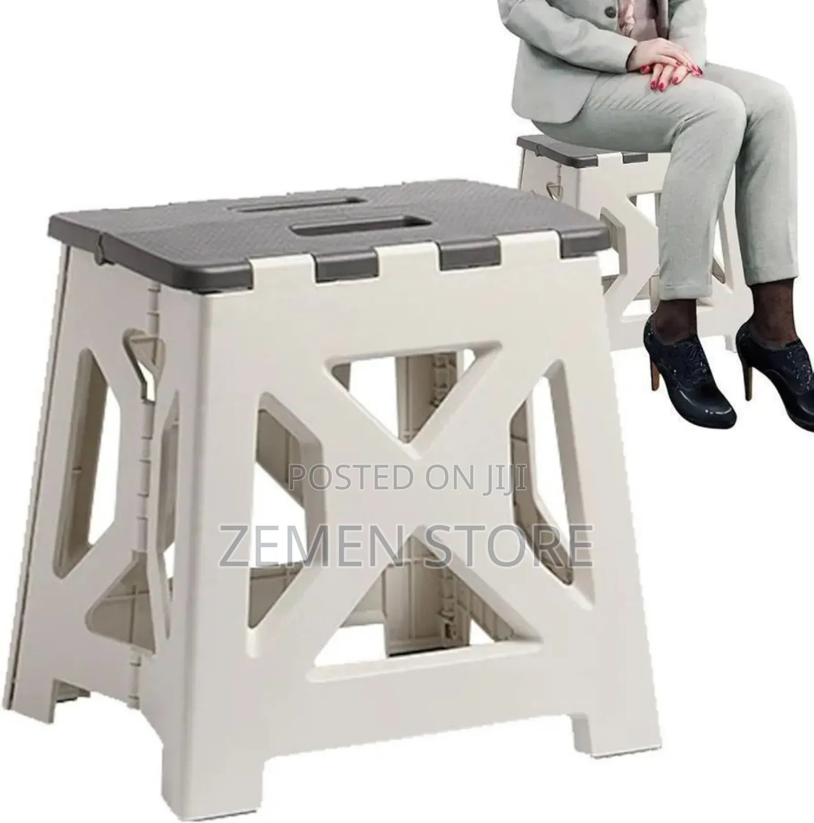 Portable Folding Stool ተጣጣፊ ወንበር ቦታ የማይዝ በቀላሉ ተጣጥፎ መቀመጥ የሚችል