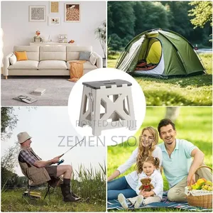 Portable Folding Stool ተጣጣፊ ወንበር ቦታ የማይዝ በቀላሉ ተጣጥፎ መቀመጥ የሚችል
