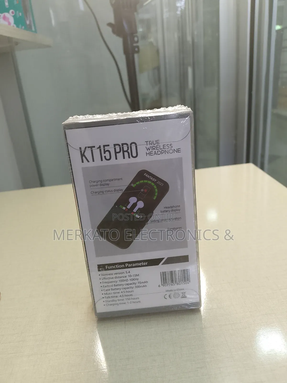 Sliding Airpod | Kt 15 Pro | High Quality | ኤርፖድ
