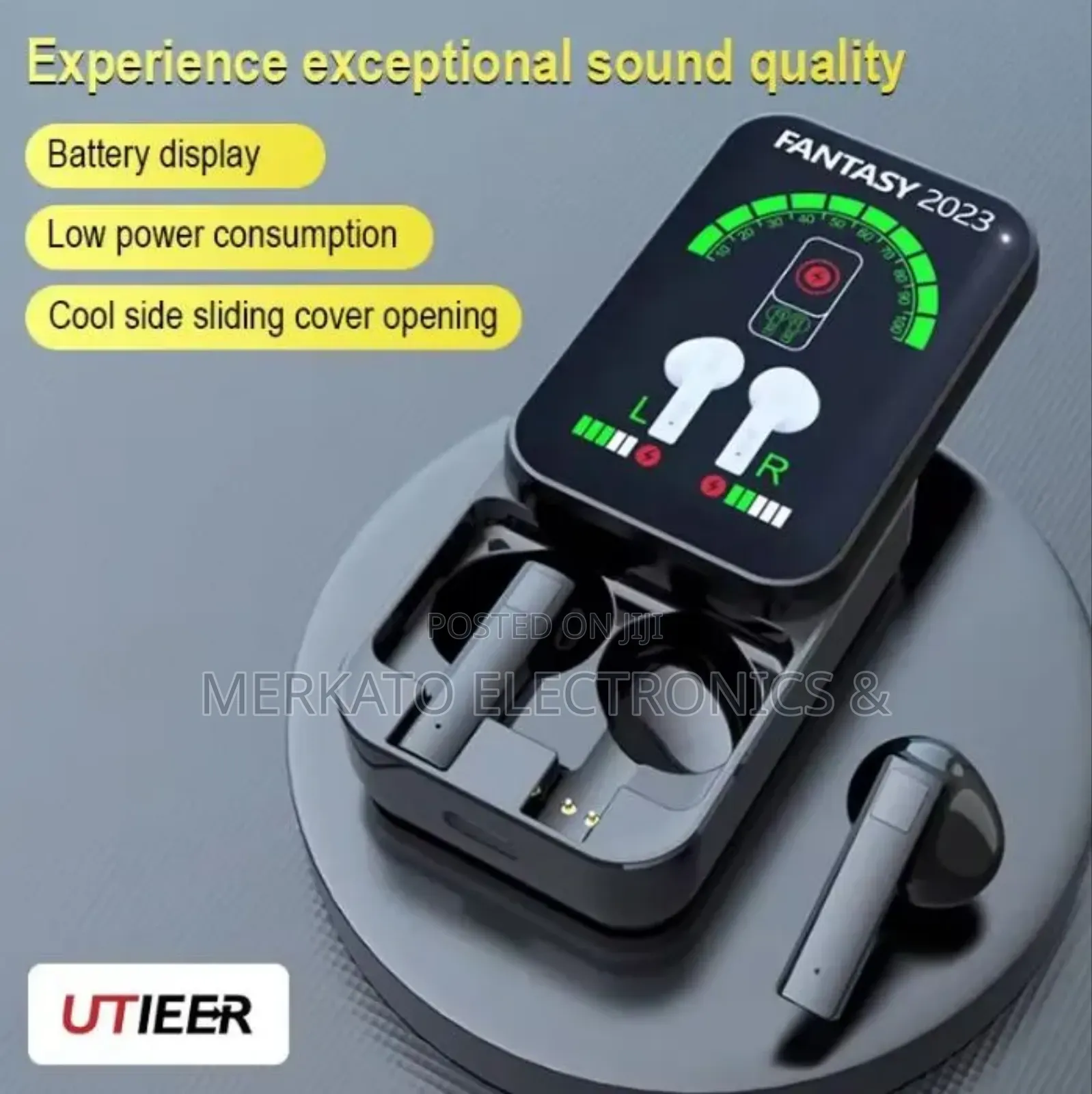 Sliding Airpod | Kt 15 Pro | High Quality | ኤርፖድ