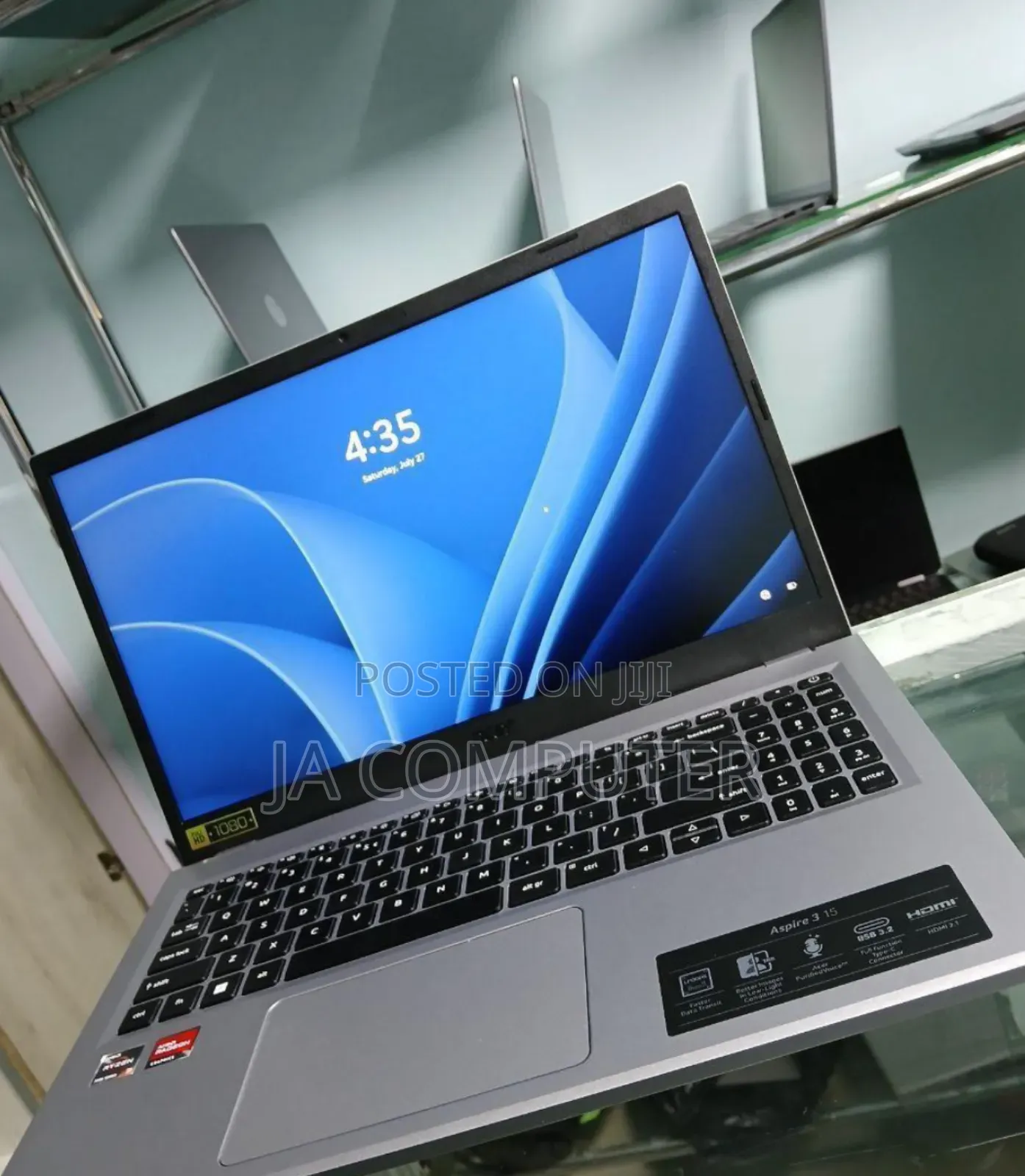 New Laptop Acer Aspire 3 16GB AMD Ryzen 3 SSD 512GB