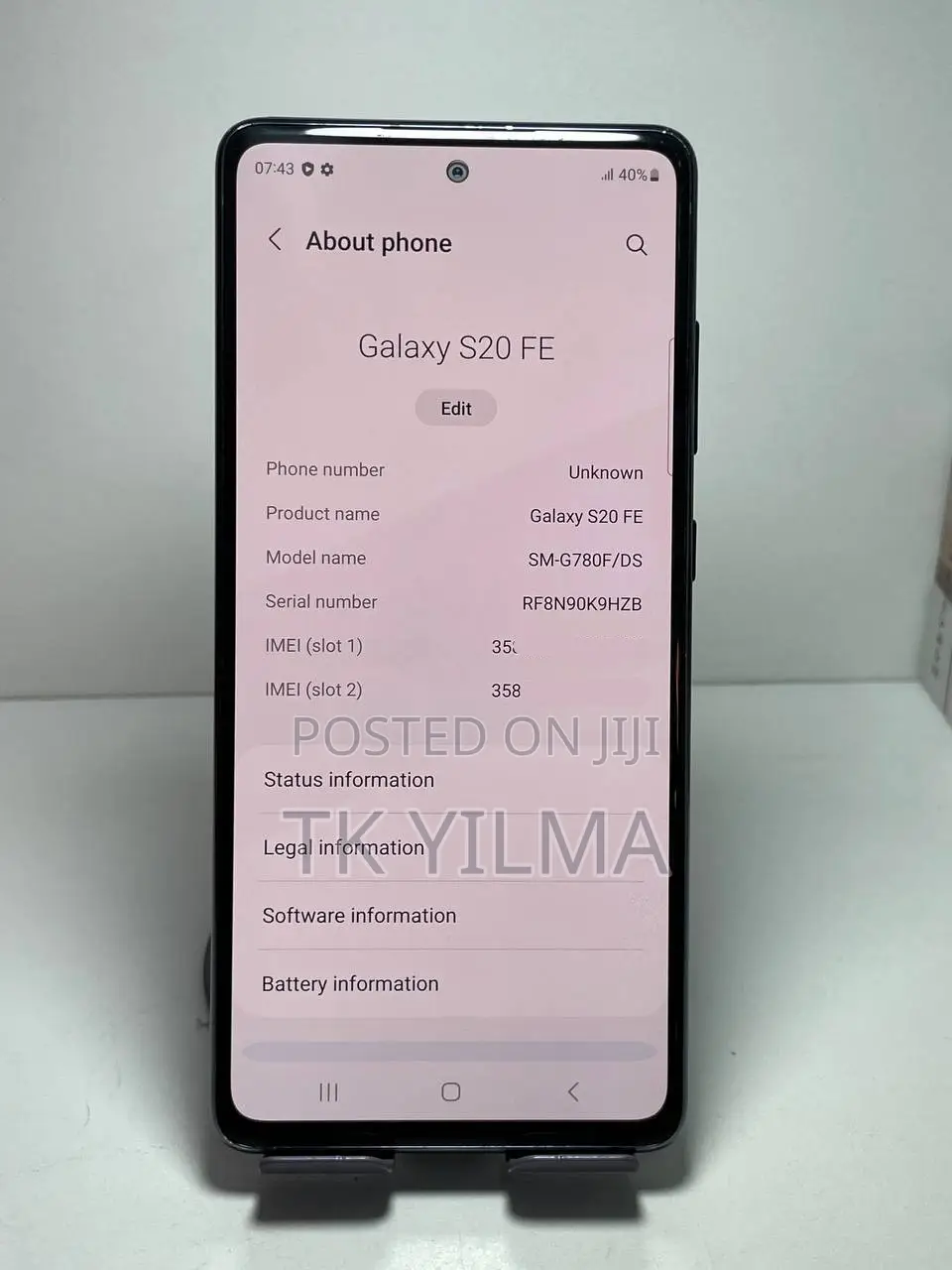 Samsung Galaxy S20 FE 128 GB