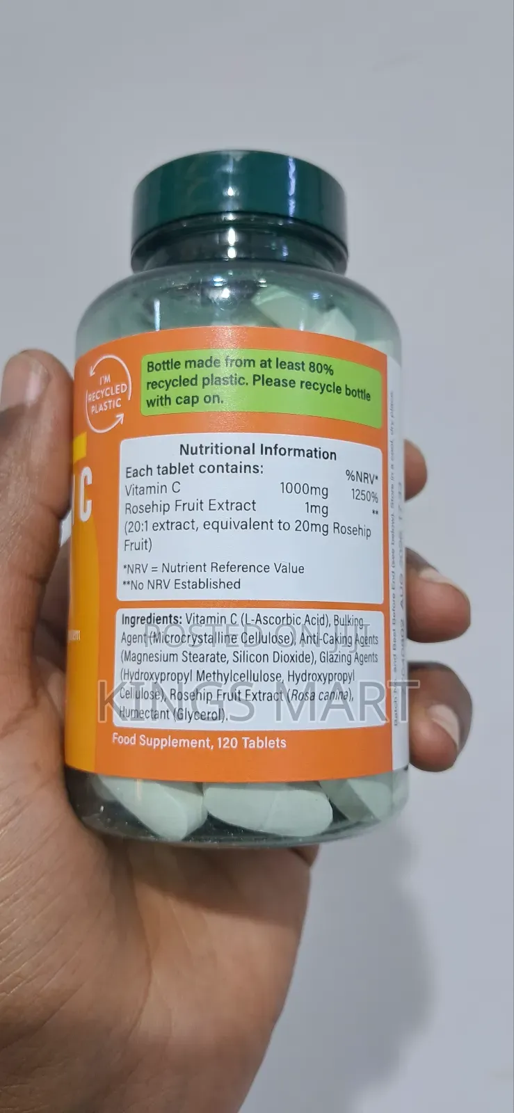 Vitamin C 1000mg Immunity (120tab)