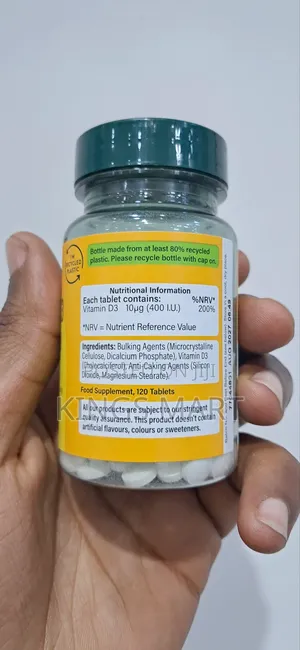 Vitamin D3 (Bone Health) 120 Tablet