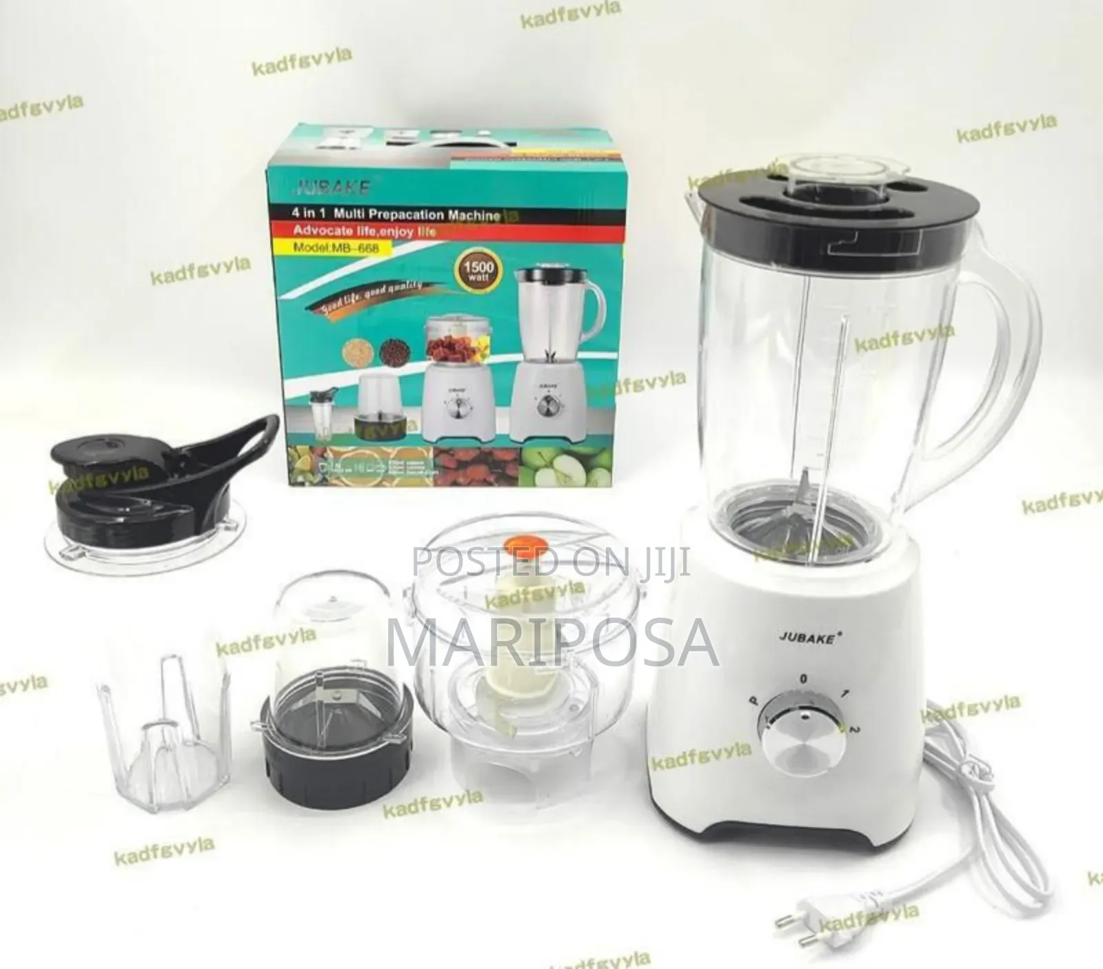 Silver Love 4 in 1 Multi Preparation Machine