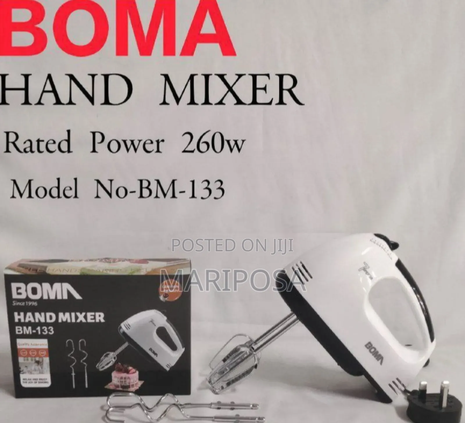  Boma Hand Mixer With Turbo Button