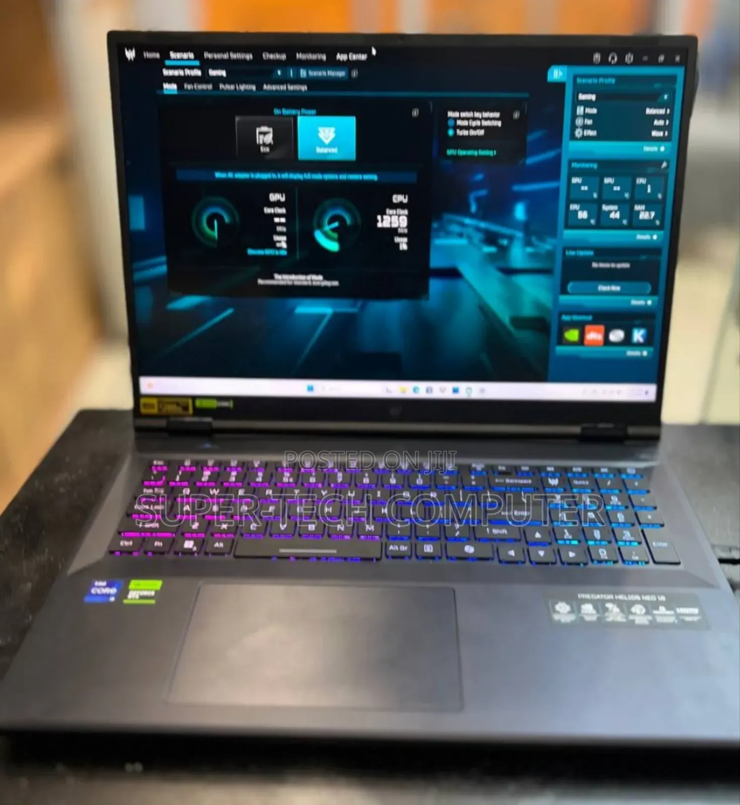 New Laptop Acer Predator Helios Neo 16 32GB Intel Core I9 SSD 1T