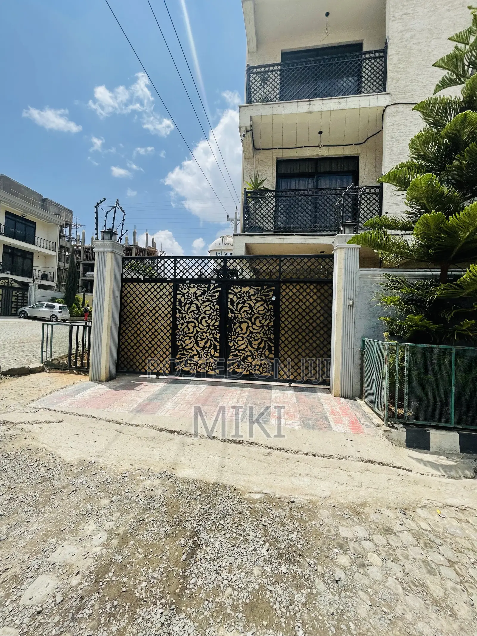 Furnished 5bdrm Townhouse/Terrace in Garment, Nifas Silk-Lafto