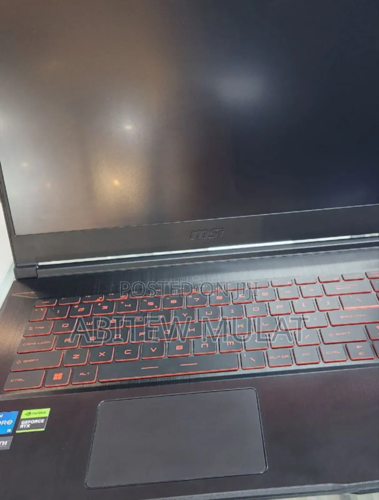 New Laptop MSI GF63 16GB Intel Core I5 SSD 512GB