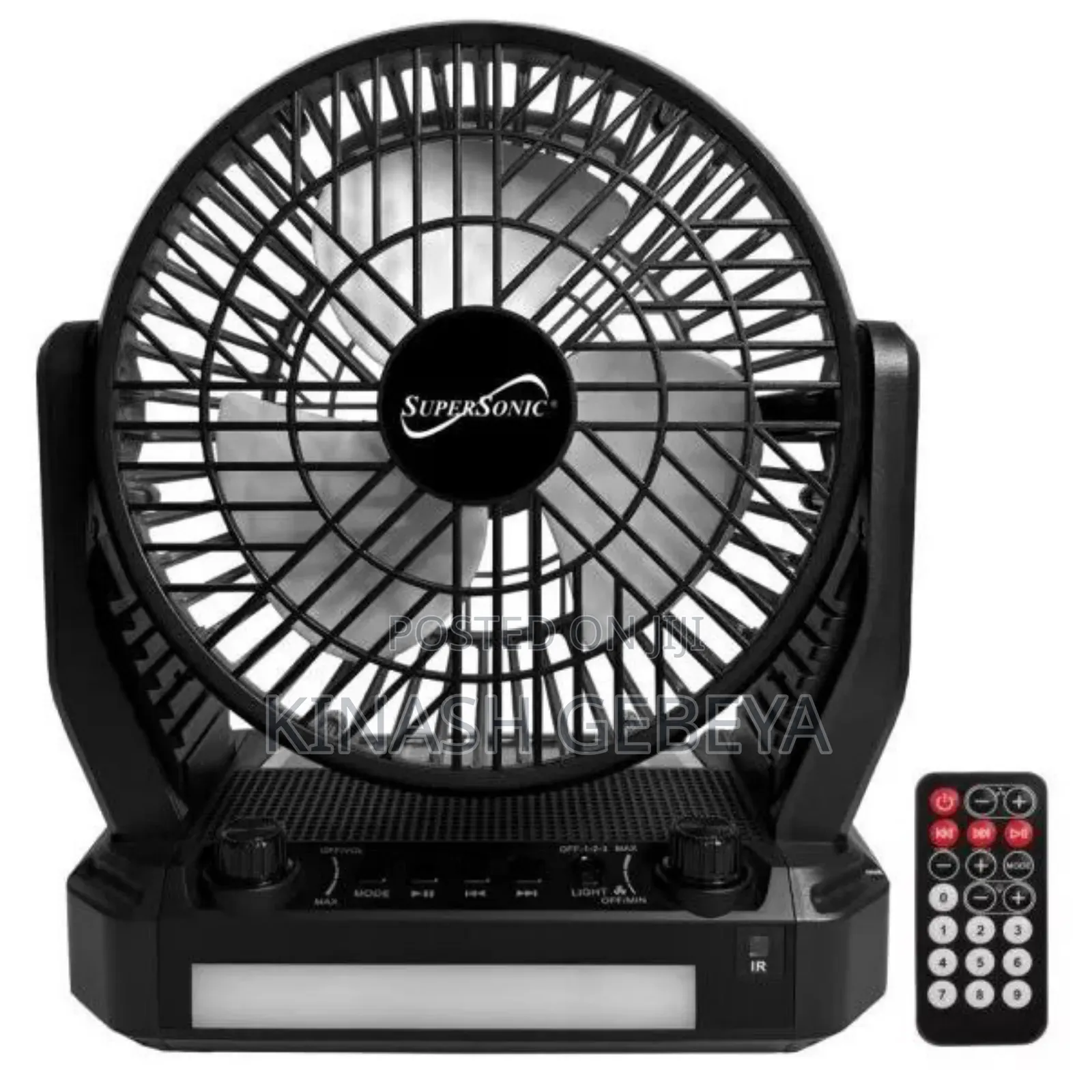 3in1 Multifunctional Bluetooth Radio Fan