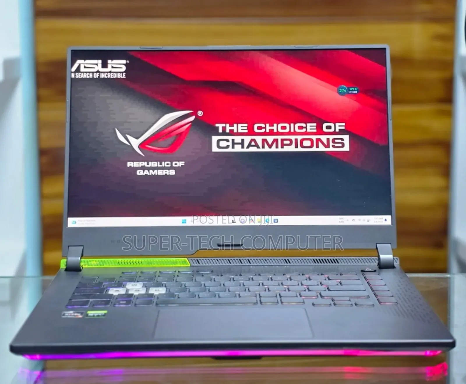 New Laptop Asus ROG Strix G15 16GB AMD Ryzen 9 SSD 1T