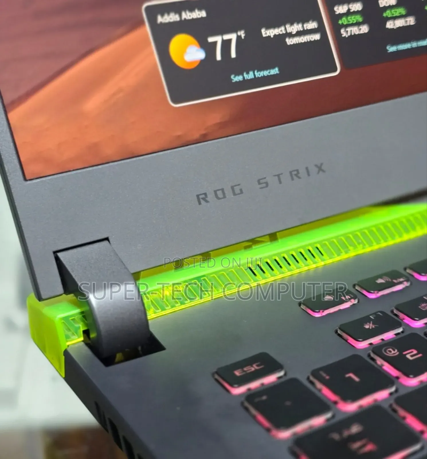 New Laptop Asus ROG Strix G15 16GB AMD Ryzen 9 SSD 1T