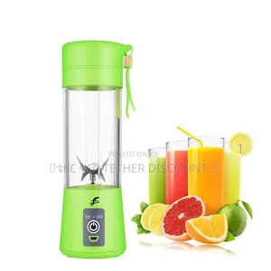 Portable Rechargeable Juice Blender 380ml ፍሬሽ ጁስ መፍጫ