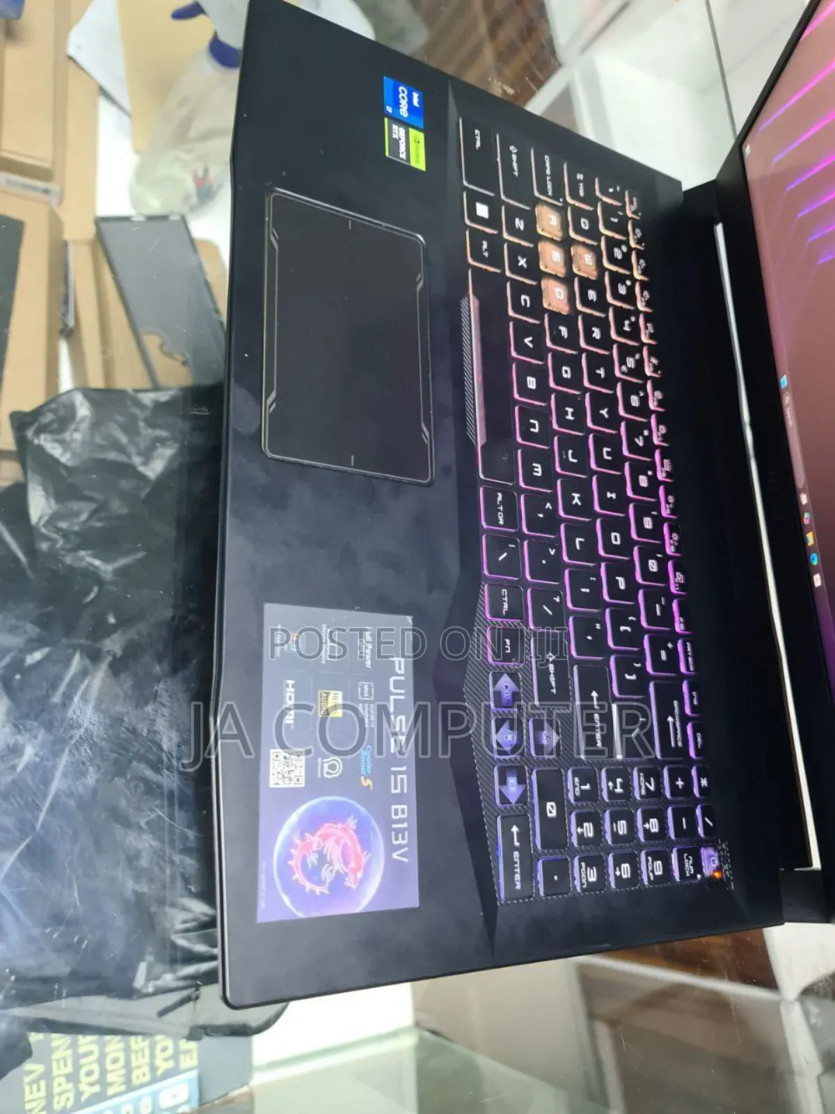 New Laptop MSI Pulse GL66 16GB Intel Core I7 SSD 512GB