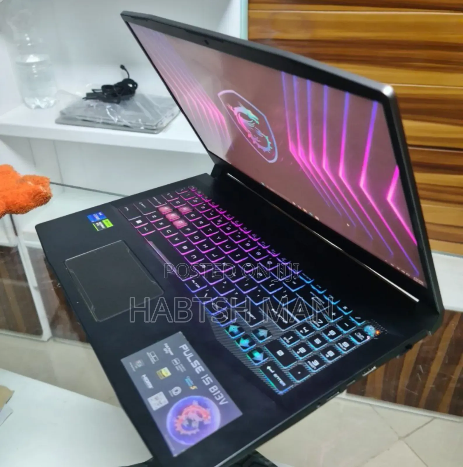 New Laptop MSI Pulse GL66 16GB Intel Core I7 SSD 512GB