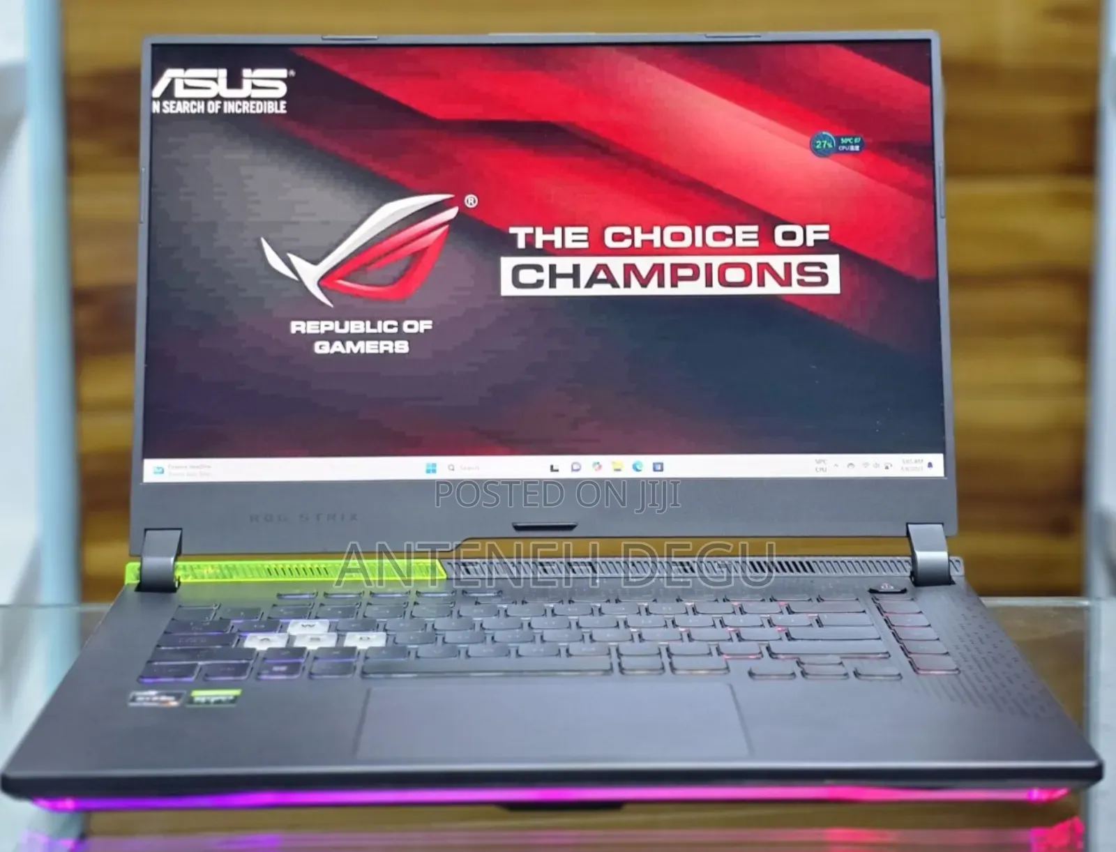 New Laptop Asus ROG Strix G15 16GB AMD Ryzen 9 SSD 1T